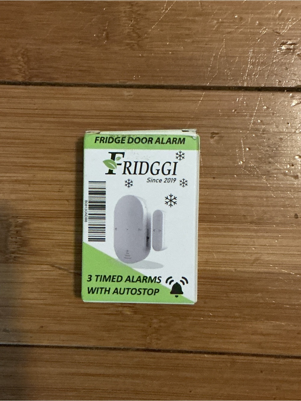 Brand New FRIDGGI Fridge & Freezer Door Alarm Sensor - 3 Timed Alerts White